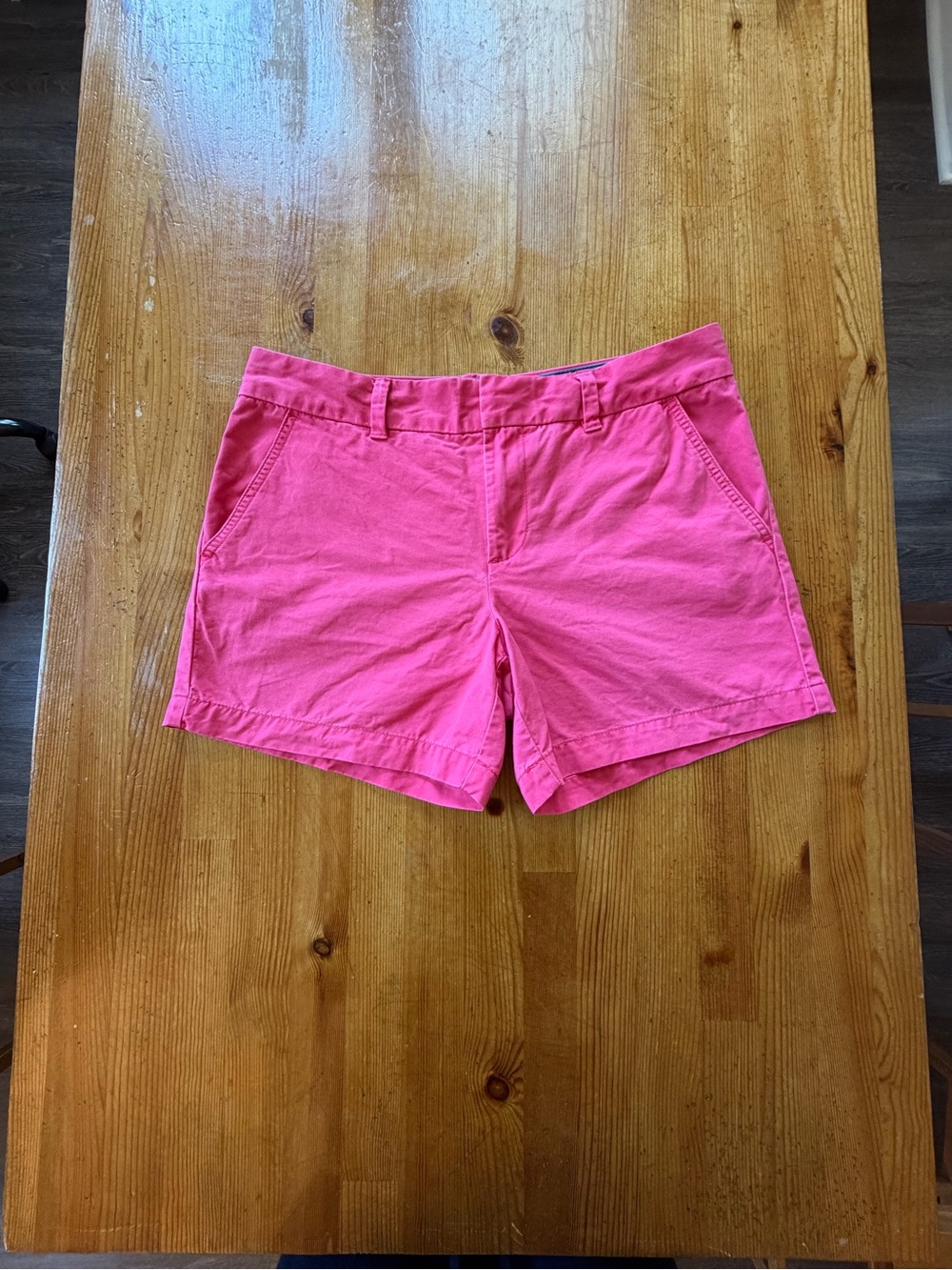 Tommy Hilfiger Classic Women's Cotton Shorts in Bright Pink